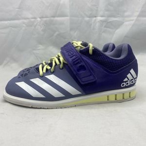 Adidas Powerlift 3 AQ4477 Purple Lace Strap Cross-Trainer Shoe Women's Size 8.5